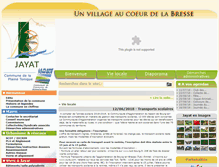 Tablet Screenshot of jayat.fr